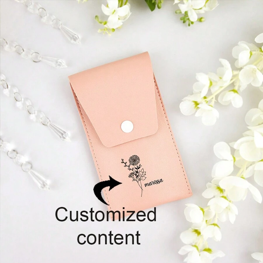 Bộ cọ trang điểm thiết kế hoa và hoa sinh nhật cá nhân hóa, Quà tặng Ngày của Mẹ, Bộ cọ trang điểm du lịch bằng da giả, Quà tặng phù dâu, Quà tặng đám cưới, Quà tặng cho cô ấy, Bộ 8 cọ trang điểm bằng da PU, Bộ cọ trang điểm chuyên nghiệp, Bộ cọ trang điểm du lịch, Bộ cọ trang điểm thuần chay, Túi đựng cọ trang điểm, Bộ cọ trang điểm tùy chỉnh, Túi đựng đồ trang điểm, Phụ kiện du lịch, Đồ dùng cho chuyến đi chơi mùa hè - Màu Hồng San hô - Xem 1