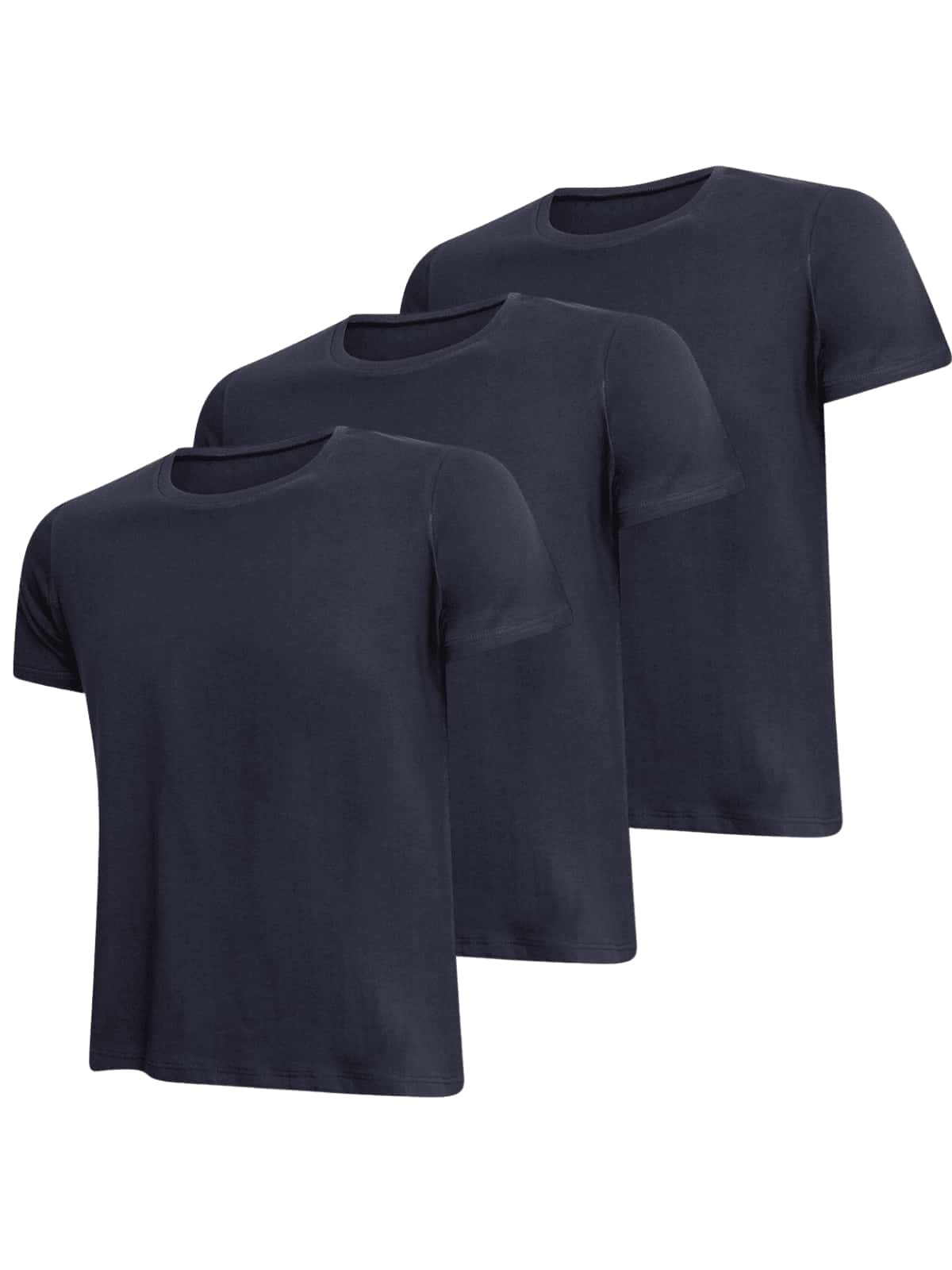Men T-Shirts - Màu xám đen - Xem 1
