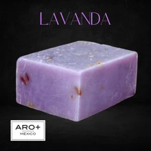 Jabón Artesanal Biodegradable Lavanda Con Aceite Esencial En Barra - Lavanda - Ver 1