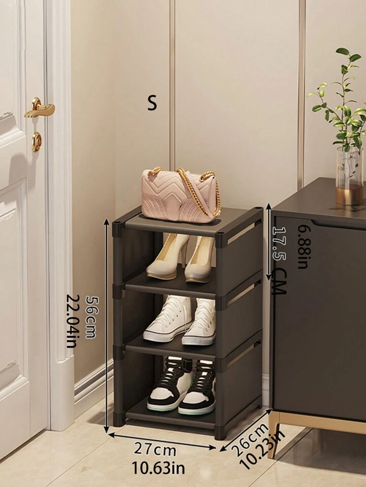 Plastic shoe rack outdoor sales