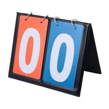 Placar Portátil Marcador, Placar de 2 dígitos, para jogos esportivos como futebol, basquete, vôlei, uso diário ao ar livre - Multicolorido - Visão 1