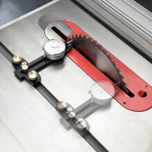 One Set Black Table Saw Dial Indicator Gauge For Aligning And Calibrating Work Shop Machinery Like Table Saws Band Saws And Drill Presses - Black - View 6