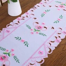 1 bucată, Aleer de masă din poliester, pasăre frumoasă, măiestrie scobită realizată manual, decor de masă potrivit pentru țesături de masă, întruniri de familie, petreceri de aniversare și decorarea camerei