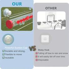 Window Hummingbird Feeder, Suction Cup Hummingbird Feeder For Windows, With 8 Anti Feeding Ports And Habitat, Close-Up View Of Transparent Tube Window Bird Feeder, Easy To Fill And Clean - Clear - View 5