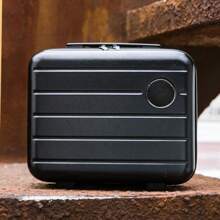 1pc Portable Cosmetic Bag, Women's Travel Toiletry Bag With Handle, Multifunctional Cosmetic Bag Makeup Bag Women's Large Capacity Zipper, Portable Fashion Travel Toiletries, Makeup Brush, High-Value Storage Bag, Travel Can Be Fixed Trolley Case, Swimming Trip, Picnic Waterproof