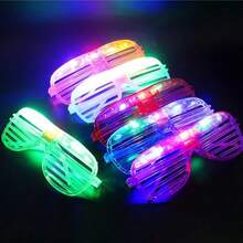 20 Lentes Luminosos Led Boda Batucada Fiesta Neón - Multicolor - Ver 2