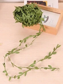 1pc Artificial Green Willow Wreath Decoration, DIY Material For Handmade Wreath Weaving - Vine Ribbon - View 7