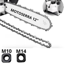 Motosserra Adaptador Para Esmerilhadeira Lixadeira Jardim Eletrosserra Potente - Preto - Visão 4
