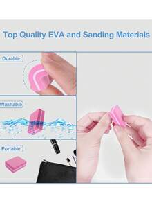 100入/盒透明中短杏仁三種尺寸假指甲，法式全覆蓋壓克力軟膠贈1入美甲文件，美甲沙龍DIY家用貼片美甲用品 - 無色 - 查看 7