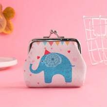 Ví tiền mini hình chú voi dễ thương dành cho bé trai và bé gái, Phụ kiện trang trí Quà tặng ngày lễ - Nhiều màu - Xem 14