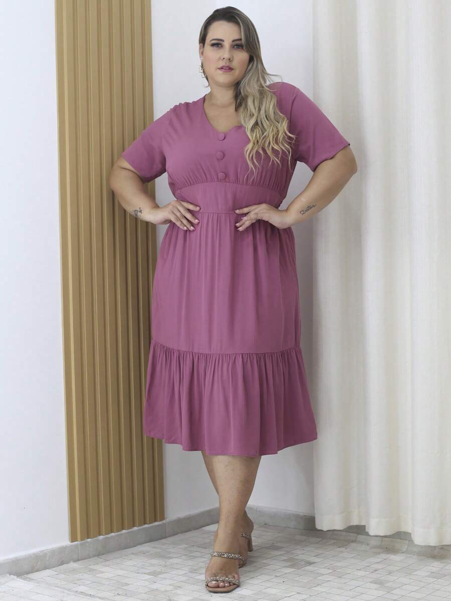 Women Dresses - Rosa Oxidada - Ver 1