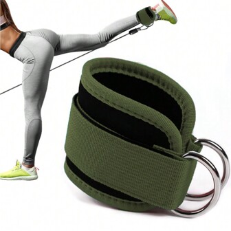 1 pezzo cinturino da caviglia per macchine a cavi e bande di resistenza - accessorio per allenamenti in casa e in palestra, ideale per calci ai glutei, estensioni delle gambe e abduzione dell'anca - regolabile e confortevole per accessori da palestra, sport, allenamento domestico, accessori sportivi, accessori da palestra, accessori CrossFit sia per uomini che per donne