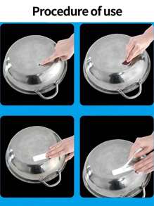 3pcs Professional Aluminum Patch Repair Leaking Kit For Kitchen Cooking Pots Stock Soup Pot And Pans Cookware, Strong High Temperature Resistant Patch For Metal Or Plastic Pail Bucket - 3pcs Silver - View 4