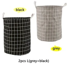 1pc/2pcs/3pcs Laundry Basket, Dirty Clothes Storage Bin, Large Storage Box, Toy Bin, Foldable Basket, Toy Storage Bag, Dirty Clothes Organizer, Waterproof Coating Storage, Children Gift With Handle, Suitable For College Dorms, Laundry Room, Boys And Girls Bedroom, Bathroom, Living Room - Multicolor - View 16