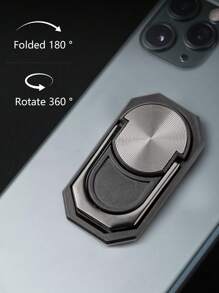 Reletech 1/2pcs Mobile Phone Holder, Slouchy Person Holder, No Storage Required. 360 ° Magnetic Suction, Rotating, Sliding, Detachable Mobile Phone Ring Buckle Bracket, Anti Fall Creative Mobile Phone Buckle Ring Buckle Bracket