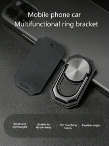 Reletech 1/2pcs Mobile Phone Holder, Slouchy Person Holder, No Storage Required. 360 ° Magnetic Suction, Rotating, Sliding, Detachable Mobile Phone Ring Buckle Bracket, Anti Fall Creative Mobile Phone Buckle Ring Buckle Bracket