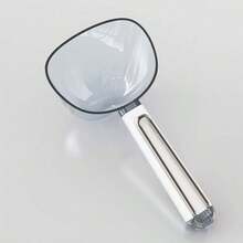 1入組多功能穀物米勺，廚房冰淇淋勺子，食品鏟子，麵粉，糖，幹果及寵物食品勺子 - 彩色 - 查看 13