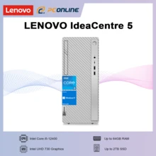 IdeaCentre 5 I5 Tower Desktop, Intel Core I5-12400 Processor, Up To 64GB RAM, Up To 1TB SSD, DVD, Wired KB & Mouse, Bluetooth, Wi-Fi 6, Windows 11 Home - 美規B型插(110-127V) - 查看 1