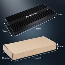 5000 Watt RMS Class D 1-CH 1/2/4-Ohm Stable Monoblock Audio Power Amplifier With Remote Subwoofer Controller, Support High Level Input - 5000.1D - View 2