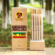 Lauxery 75 chiếc Giấy cuốn thuốc lá nhiều màu 98mm hình chữ W, có ống ngậm và ống đóng gói, phụ kiện hút thuốc - 75 chiếc - Xem 4