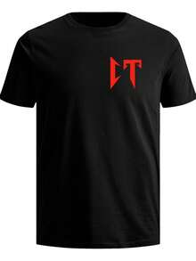 Playera Corridos Tumbados Ct Natanael Cano Drip Peso Plu1 - Rojo y negro - Ver 2