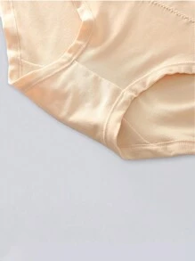 4入組2XL-5XL大碼女士蕾絲高腰透氣短褲，性感舒適三角褲，適用於大碼女士 - 彩色 - 查看 6