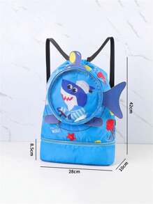 Túi bơi hoạt hình - Thiết kế chất lượng, ba lô thể dục đa năng, túi đựng đồ vệ sinh cá nhân tiện dụng khi đi du lịch, túi đeo vai rộng rãi - Lý tưởng để đựng đồ bơi. - Nhiều màu - Xem 15