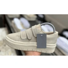 Women Wedge Sneakers - 米色 - 查看 2