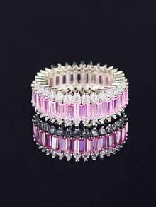 Fashionable Luxurious Lady Ring Suitable For Work Commute Shopping Dating Banquet Wearing, Festival Gift Z113 - White - View 62