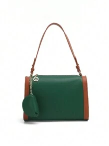 Women Shoulder Bags - 綠色 - 查看 1