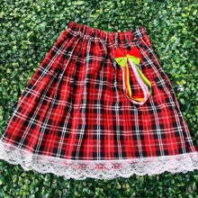 Women Skirts - Red - View 7