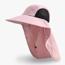 Chapeau de soleil avec son rabat de cou, protection UV UPF 50+ pour les activités de randonnée ou de pêche, Casquette à large bord pour les hommes et les femmes - Multicolore - Voir 5