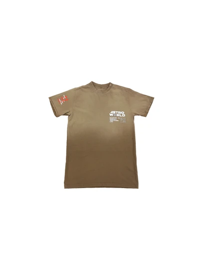 Travis Scott Official Souvenir Tee Brown (93665-363) Size S-XXL