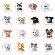 1 Conjunto de Blocos de Construção de Partículas Pequenas em ABS, Série Fofa de Animais de Desenho Animado com Cachorros e Gatos de Estimação Adoráveis como Huskies, Buldogues, Corgis, Gatos Laranja, Ragdolls, Siameses, Adequado para Volta às Aulas, Ano Novo, Páscoa, Dia dos Namorados, Aniversário e Outros Presentes para Feriados. Também pode ser usado para Decoração Caseira DIY Artística, Decoração de Sala de Estar Criativa e Artesanato Doméstico DIY. Adequado também para Dia dos Namorados, Ano Novo Chinês, Volta às Aulas, Blocos de Construção Interessantes, Pode Ser Usado como Decoração Doméstica Criativa, Blocos de Construção Desafio Interessante Mini, Exercitar Habilidades Manuais, Conjunto de Blocos de Construção, Decoração de Quarto Decoração DIY Criativa, Brinquedo DIY Brinquedos Educativos de Ciência, Conjunto de Blocos de Construção para Presentes de Adultos, Adequado para Presentes de Feriados, Aniversário, Páscoa, Dia das Mães, Dia dos Pais. Decoração de quarto