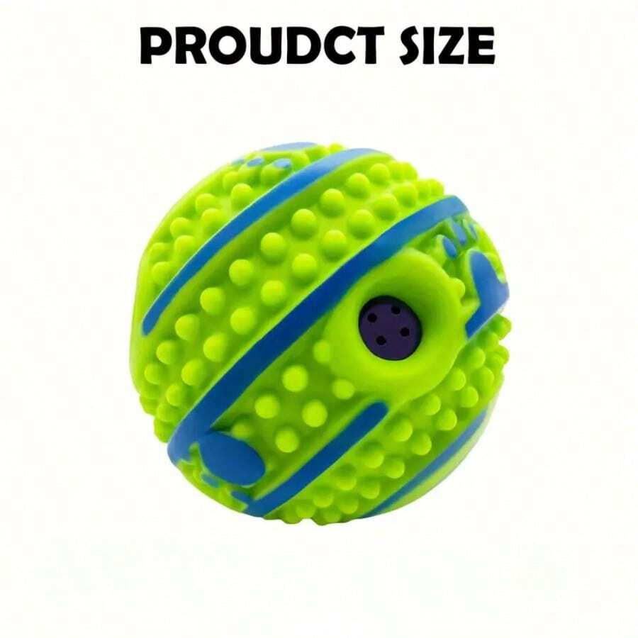 Đồ chơi bóng cười khúc khích tương tác cho thú cưng, Đồ chơi bóng huấn luyện chó IQ - màu xanh lá - Xem 1
