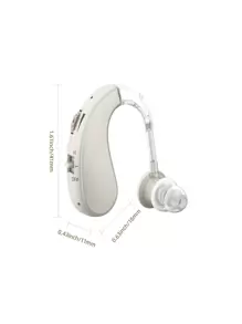 ersowha Hearing Aid Hanging Ear, Hearing Amplification, USB Charging Behind The Ear Is Suitable For The Elderly, Intelligent Noise Reduction Function, Invisible Hearing Amplifier With Volume Control ﻿