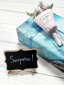 10pcs/ Mini Chalkboards, Chalkboards With Stands, Message Board Signs, Small Wooden Chalkboards, Suitable For Weddings, Birthday Parties, Table Numbers, Food Signs And Special Event Decorations, Cheesecake Labels Christmas And Halloween Decorations,Christmas - Combination - View 6