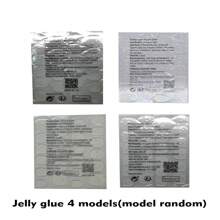 Nâng cấp phong cách của bạn với 24 móng tay giả màu trắng sữa và màu khỏa thân hình quả hạnh nhân, bao gồm keo thạch, dũa móng tay và một cây gậy - Đỏ - Xem 7