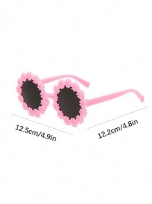 4pcs/3pcs/1pc Fashionable Cute Glasses For Baby & Kids, Back To School Gift