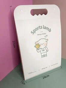 13pcs Vertical Accordion Bag For Paper Storage, Cute Design Paper Organizer For Students - 13-piece Vertical Accordion Bag - View 2