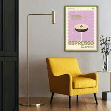 6 pièces Œuvre murale sur canevas d'art mural de boissons cocktail rétro, décoration murale de boissons colorées, peinture murale d'œuvre d'art esthétique de chambre préparatoire mignonne, pour la décoration murale du salon, de la chambre, de la salle de bain, du restaurant, du bar, du couloir, de la cuisine. Cadre en option.