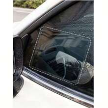 2 piezas de película a prueba de lluvia para la ventana lateral del automóvil, película a prueba de lluvia para la parte delantera de la motocicleta, general para autos, conduzca con en la lluvia y la nieve - 2 uds ventana lateral - Ver 4