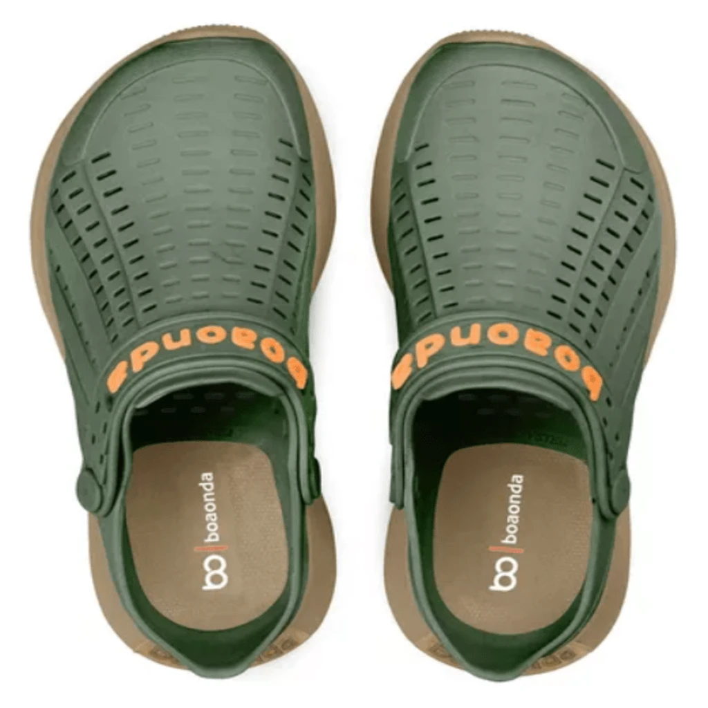 Croks Boaonda Papete Clog Flow Discovery Masculino Esportivo Macio Croks Clog! - Verde Militar - Visão 1
