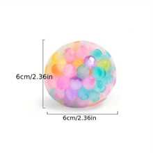1 Stück Stress-Entlastungs-Quetschball - Bunter Perlen-gefüllter Quetschspielzeug für sensorisches Spiel & Entspannung, Quetsch-Stressabbau, Anti-Stress-Spielzeug, Erwachsenen-Fidget-Spielzeug, Mochi-Quetschspielzeug, Erwachsenen-Fidget-Spielzeug, alle Spielzeuge, Quetsch-Katze, Spielzeug Erwachsene, ASMR, Stressball, Fidget, sensorisches Spielzeug - Alle Spezifikationen - Übersicht 2