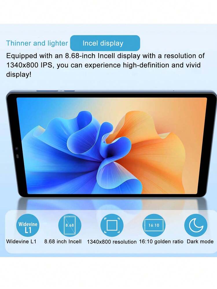 Qetupa Android 14 Tablet 8.68