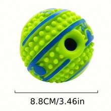 Đồ chơi bóng cười khúc khích tương tác cho thú cưng, Đồ chơi bóng huấn luyện chó IQ - màu xanh lá - Xem 3