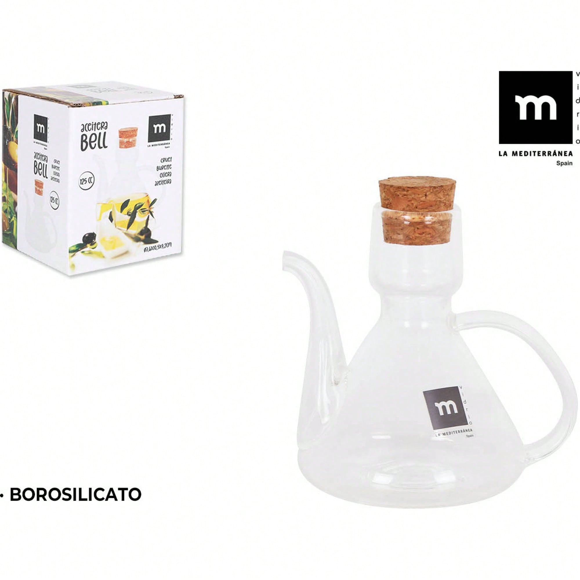 | RÃ‰CIPIENT Ã€ HUILE EN VERRE AVEC BOUCHON GAMME BELL 125CC