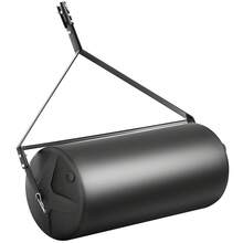 Tow Behind Lawn Roller, 400lbs Sand/Water Filled Yard Roller, LLDPE Drum And Steel Frame Sod Roller With Easy-Turn Plug, Tow Behind A Tractor Or ATV For Lawn, Garden, Farm, Park, Black - 黑色 - 查看 1