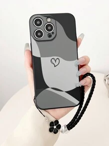 心形手绘包边米色防摔印花手机壳，附赠手工编织手链，手绘加厚防摔手机壳，兼容 15 Pro Max，兼容苹果13、14、P11（女款），软壳，P12防摔XS手机壳，保护套兼容三星、小米、华为，卡通包边手绘P14 Pro Max，3D卡通P13、P11手绘，P12防摔XR卡通78GES2手机壳，XS兼容 P15，兼容三星A03s、A03core、A04、A12、A13、A14、A21s、A22、A23、A24、A32、A33a34、A5系列A51、A52、A53、A54、A71、A72、A73、S20fe、S21、S22，兼容小米，兼容红米系列，红米9、红米9a、红米10a、红米10c，兼容红米Note9、红米Note10、红米Note11、红米Note12、红米12、红米12c，国际版，非国内版 - 彩色 - 查看 2