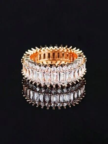 Fashionable Luxurious Lady Ring Suitable For Work Commute Shopping Dating Banquet Wearing, Festival Gift Z113 - White - View 25